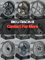 Velg Bku 2 Piece Forged 5x120 Ukuran 17 18 19 20 Inch, Rims Alloy Poles untuk BMW E46 E34 E38 E92 E90 F10 Alpina Wheels