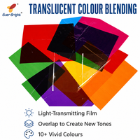 Film OPP transparent de 21g/23g, taille 90*100cm, papier cellophane coloré, film OPP pour l'emballage des fleurs