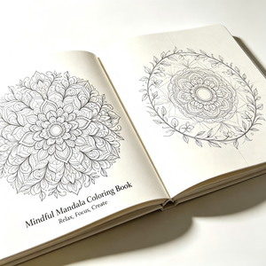 Libro da <span class=keywords><strong>Colorare</strong></span> Mandala Personalizzato con Copertina Rigida <span class=keywords><strong>per</strong></span> <span class=keywords><strong>Adulti</strong></span>, Quaderno Rilassante <span class=keywords><strong>per</strong></span> Disegno e Riduzione dello Stress - Product Image 4
