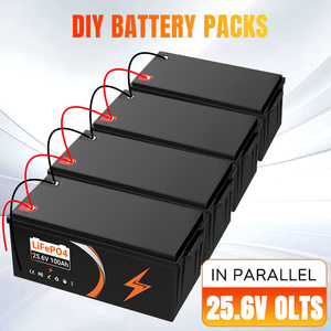 Batería de fosfato de litio LiFePO4 de 24V 25.6V 100Ah para energía solar, en stock en la UE, sin impuestos, paquete de baterías de 100Ah 200Ah 280Ah 300Ah, batería de iones de litio de 24V - Product Image 2