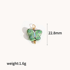 Colgantes de Moda, Dijes de Acero Inoxidable, Brisa Oceánica, Accesorios de Joyería DIY para Mujer, Regalo con Patrón de Estrella TP032 - Product Image 5