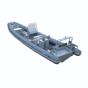 แอลเบเนีย9m6ล่องเรืออลูมิเนียมซี่โครงเรือประมงที่มีมอเตอร์คู่ - Product Image 5