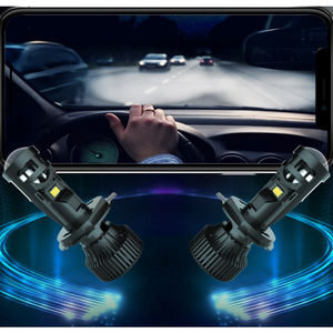 Faro LED para Auto M8A, Lente Pequeña H4/H7/H17, Lente Bi-Beam de 30W, Luz Integrada de Alta y Baja Intensidad para Motocicleta - Product Image 3