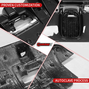 Nouveauté : Diffuseur arrière en fibre de carbone sèche et cache de feux de brouillard arrière pour Ferrari 488 - Pièces automobiles - Product Image 4