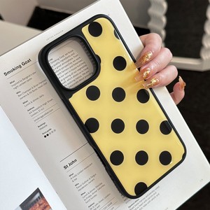 <span class=keywords><strong>Cover</strong></span> protettiva <span class=keywords><strong>gialla</strong></span> a pois per <span class=keywords><strong>iPhone</strong></span> 17 16 15 14 13 12 <span class=keywords><strong>11</strong></span> <span class=keywords><strong>Pro</strong></span> Max <span class=keywords><strong>Pro</strong></span> Plus custodia per telefono a prova di goccia - Product Image 2