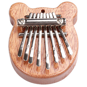 Kalimba Cadeau Mini Piano à Doigts en Cristal Cœur Fleur de Pêcher Jouet Kalimba Petit Instrument de Musique Vente en Gros - Product Image 5