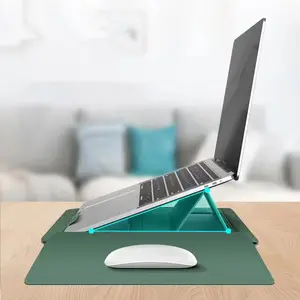 Macbook Air M1 için deri dizüstü bilgisayar kılıfı kapak kılıf çanta standı ile Apple Macbook Laptop çantası 13.3 15.6 2022 hava Pro M2 kapak kılıf