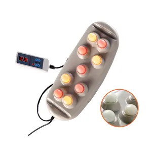 Ceragm 9 ball tourmaline jade projector thermal therapy infrared heating electric massage handheld device