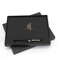 Impression personnalisée feuille d'estampage de logo en cuir PU journal quotidien hebdomadaire mensuel avec boîte et stylo