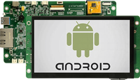 Carte Android industrielle Proculus 7 pouces RK3568 Modules d'affichage LCD Android intégrés pour maison intelligente