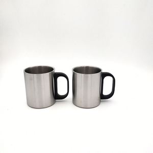 220ml Double Double Wall Vacuum <b>Insulated</b> Camping Travel <b>Mug</b> With Carabiner Hook Handle - Product Image 2