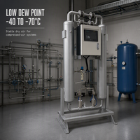 Sécheur d'air déshydratant en acier inoxydable DM26MR-B avec filtres de précision, installation sans fondation, vente en gros d'usine OEM ODM