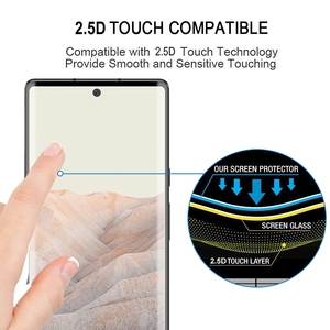 Protector de pantalla para Google Pixel 6 Pro Edge, película de vidrio templado para pantalla completa - Product Image 5