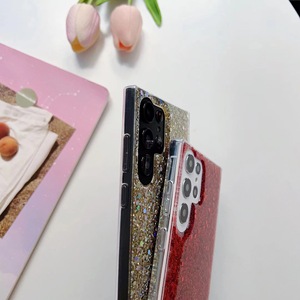 LeYi belle fille <span class=keywords><strong>coque</strong></span> de téléphone bling paillettes tpu souple transparent <span class=keywords><strong>coque</strong></span> de téléphone pour Samsung galaxy s23 <span class=keywords><strong>s22</strong></span> ultra plus - Product Image 4