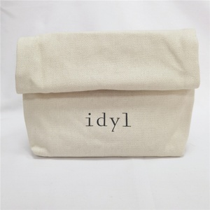 Chuanghua Eco Friendly Organic Natural Cotton Muslin <b>Envelope</b> Dust Pouch Bag with Magnet Button Closed Calico Cloth <b>Gift</b> Bag - Product Image 6