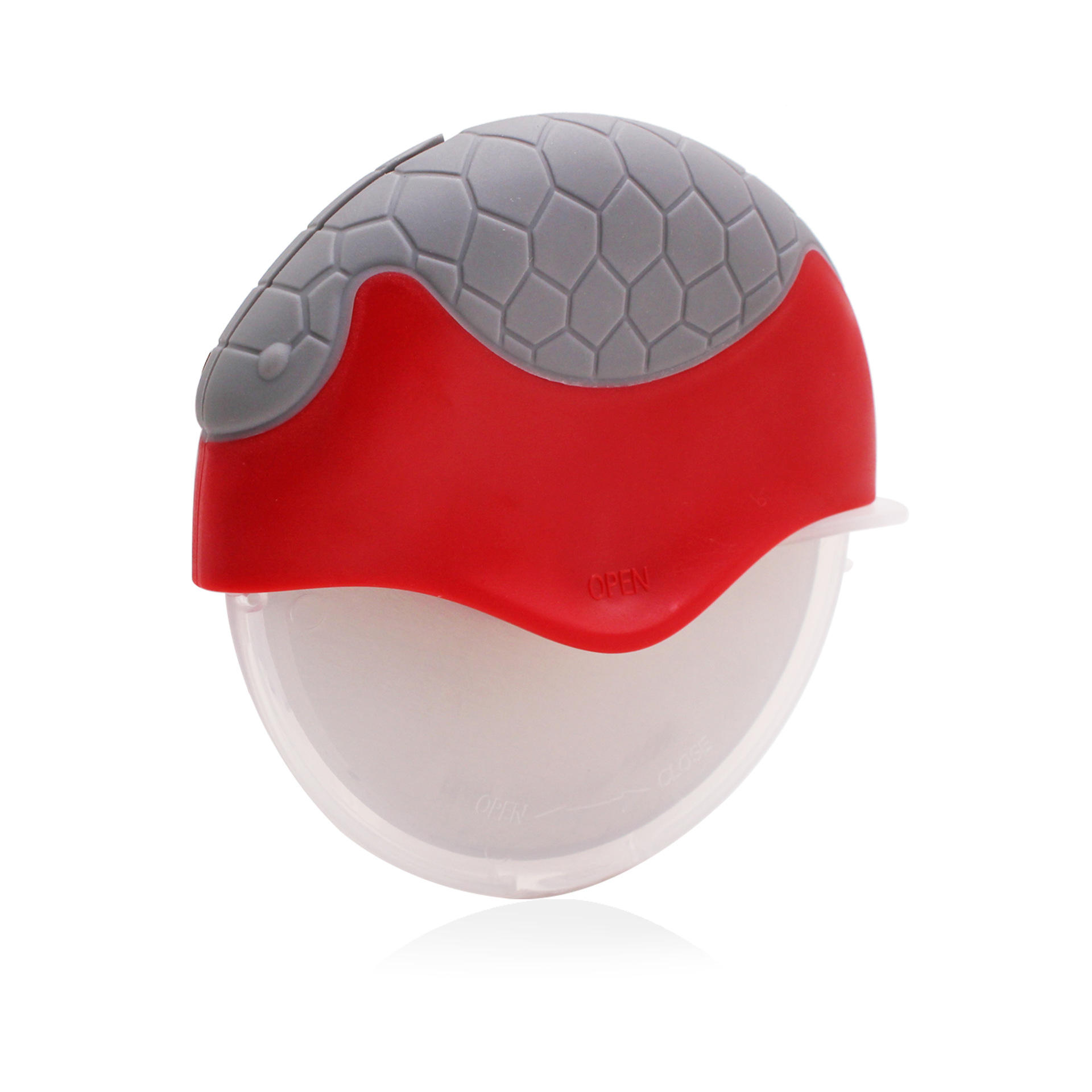 Rouge + motif de tortue