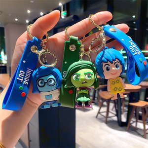 Bên trong ra phim hoạt hình <span class=keywords><strong>Keychain</strong></span> xe <span class=keywords><strong>Keychain</strong></span> Mặt dây chuyền Anime bán buôn quà tặng nhỏ - Product Image 4