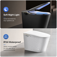 Bidet WC automatique sur pied personnalisé avec siège enfant, nettoyage à l'eau chaude et télécommande