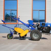 Tracteur à deux roues multifonctionnel haute productivité 8HP 22HP, machine agricole manuelle à moteur diesel, motoculteur rotatif