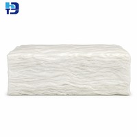 Laine de verre soufflée en vrac, sans alcali, superfine 8-9 µm, non inflammable, isolation thermique 1050 ℃