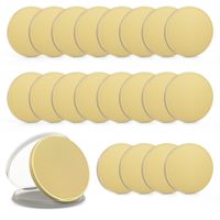 Pièces de monnaie vierges en laiton massif de 40 mm pour estampage, avec boîte en acrylique, pour loisirs créatifs, sports, mode, anniversaires, souvenirs de voyage, vente en gros