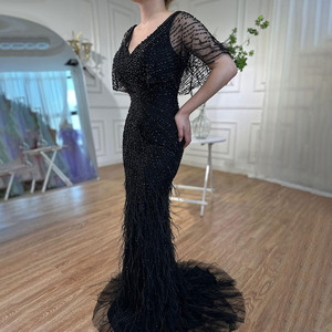 S0958N <span class=keywords><strong>Abito</strong></span> da <span class=keywords><strong>Sposa</strong></span> Elegante Dorato, Vestito da Sera Chic con Paillettes per Ospiti, Cene di Gala, <span class=keywords><strong>Madre</strong></span> della <span class=keywords><strong>Sposa</strong></span>, Cerimonie Formali - Product Image 4