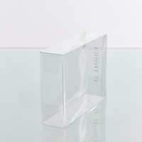 Emballage de boîte d'emballage en plastique PVC en plastique imprimé cosmétique personnalisé gaufrage boîtes recyclables