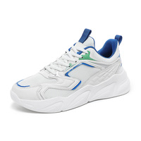Chaussures de course pour hommes en maille à lacets, personnalisables avec logo, de haute qualité, fabriquées à Wenzhou, pour l'hiver/le printemps – Vente en gros