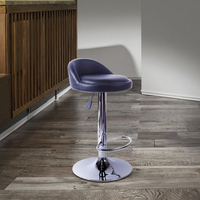 Meubles de salle à manger, tabouret de bar pivotant élégant, design luxueux, hauteur réglable, chaise de bar rembourrée pour la cuisine