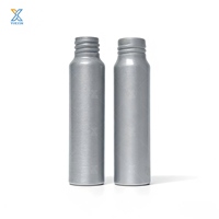 Flacon pulvérisateur de parfum en aluminium 25*95mm, 30ml, forme cylindrique, finition laquée, pompe pulvérisatrice, brume hydratante, personnalisation