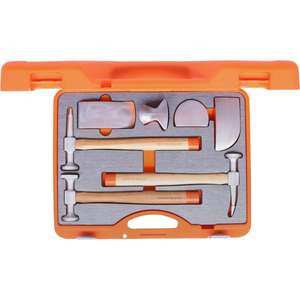 KS TOOLS-140,2475 Juego de martillo y plataforma rodante de aluminio (7 piezas)-EAN 4042146633632 CUERPO Y CHAPAS DE METAL - Product Image 2