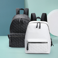 Nouveau Sac à Dos en Cuir Pleine Fleur avec Impression Personnalisée du Logo, Sac à Dos de Voyage en Cuir, Vente en Gros, Design Unisexe, Sac à Dos pour Ordinateur Portable pour Hommes