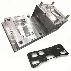 Moules d'injection en plastique nylon pour exigences de haute qualité pour la pièce de boîtiers de logo avant - Product Image 2