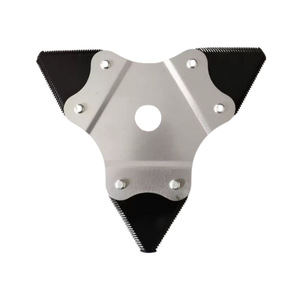 Cuchilla Rotatoria Triangular Dentada Reforzada Yili Hardware, Accesorio para Cortacésped - Product Image 2