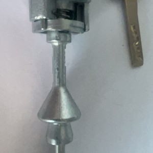 Bmw Door <b>Lock</b> Cylinder 51217187881 Bright Chrome Plated With 2 <b>Keys</b> For Automotive Use - Product Image 5
