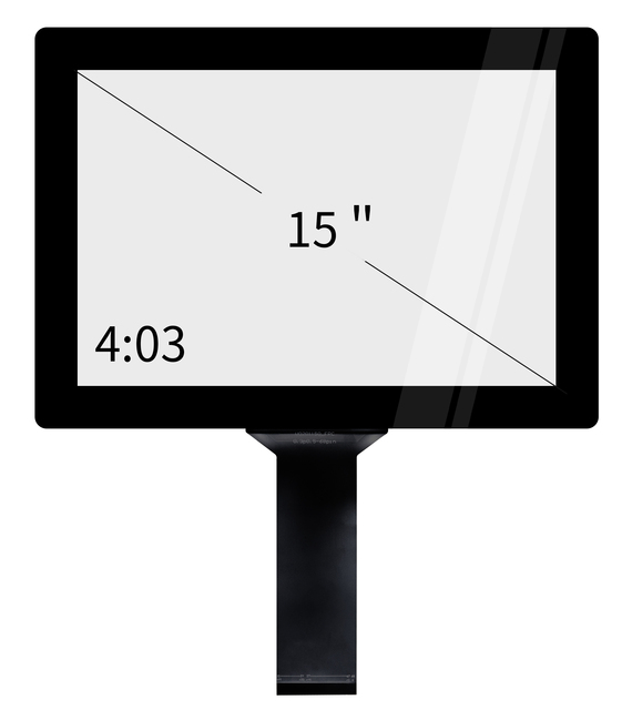 High Quality 15 Inch Capacitive Touch Screen Multi Point Interactive Touch Screen for Industrial