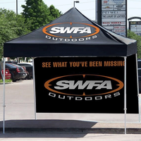 Carpa Plegable con Impresión de Logotipo Personalizado, Diseño Personalizado, Carpa Pop-up para Ferias Comerciales, Actividades de Marca y Venta de Productos