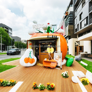 Camión de Comida Multifuncional Personalizado con Diseño en Forma de Tomate para Café, Helados, Hamburguesas, Perritos Calientes y Papas Fritas, 220V - Product Image 4