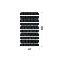 Accesorios para Vehículos: Cinta Adhesiva, Tira Reflectante Impermeable, Adhesivo Reflectante Negro para Ruedas de Coche y Bicicleta