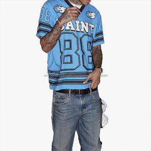 Camiseta Deportiva de Moda, Transpirable, Anti-UV, de Secado Rápido, para Fútbol, Verano, Malla, Manga Corta, para Hombre y Mujer, Béisbol - Product Image 6