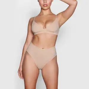 SKIMS culottes en coton taille haute pour femmes adultes Bikini de base pour femmes, sous-vêtements pour filles, sous-vêtements féminins pour femmes culottes