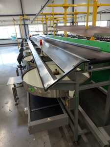 Francese Maf Roda 3 linee per albicocche multifunzionale di frutta linea di lavorazione prezzo competitivo originale usato frutta linea di classificazione