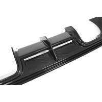 Diffuseur arrière en fibre de carbone sèche style V, lèvre de spoiler, séparateur de pare-chocs arrière pour kit carrosserie BMW G80/G81/M3/G82/G83/M4