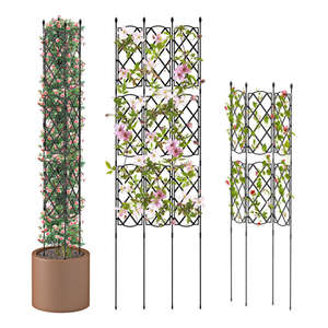 Support de plante d'extérieur pour bac à jardin surélevé, clôture, treillis et portails - Product Image 1