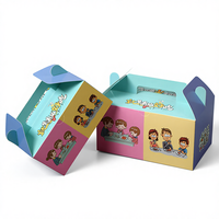 Emballage personnalisé pour aliments frits, boîte à snack, boîte à frites, boîte à emporter pour poulet frit, boîte à hamburger