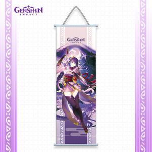 70*25cm nuovo stile <span class=keywords><strong>Anime</strong></span> Print Wall Poster Scroll <span class=keywords><strong>Genshin</strong></span> Impact Hanging Pictures - Product Image 2
