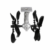 Accessoires pour tondeuse à gazon : Tête de micro-motoculteur thermique 4 temps pour le labourage, le désherbage et le travail du sol