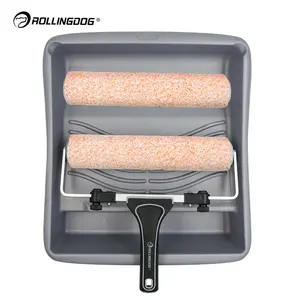 ROLLINGDOG 70250 Bán Chạy Con Lăn Chuyên Nghiệp 12 "-18" Có Thể Điều Chỉnh Khung Nhôm Bộ Con Lăn Sơn 305 Mm 4 Chiếc MOLOSSUS