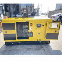 Générateur diesel triphasé silencieux avec plage de 12KW à 40KW Démarrage à distance à cadre ouvert Fréquence 60Hz Options 240V et 480V ATS