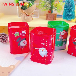 2025 Venta caliente Juego de papelería de Navidad Caja de <span class=keywords><strong>dinero</strong></span> de metal Caja de ahorro de <span class=keywords><strong>dinero</strong></span> en forma de rectángulo lindo de dibujos animados - Product Image 3